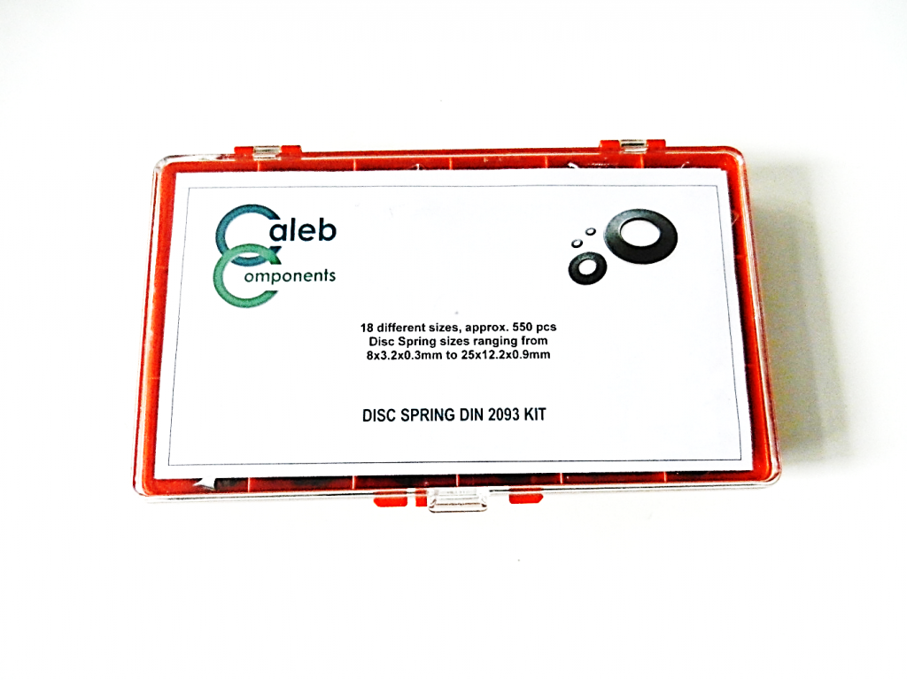 DISC SPRING BELLEVILLE WASHER ASSORTMENT550PCE